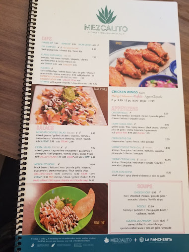 Menu Mezcalito Goldsboro - 1