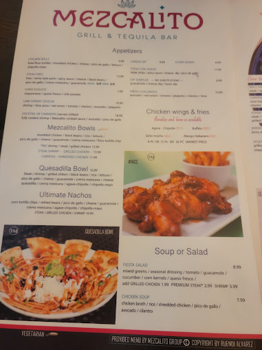 Menu Mezcalito Goldsboro - 4