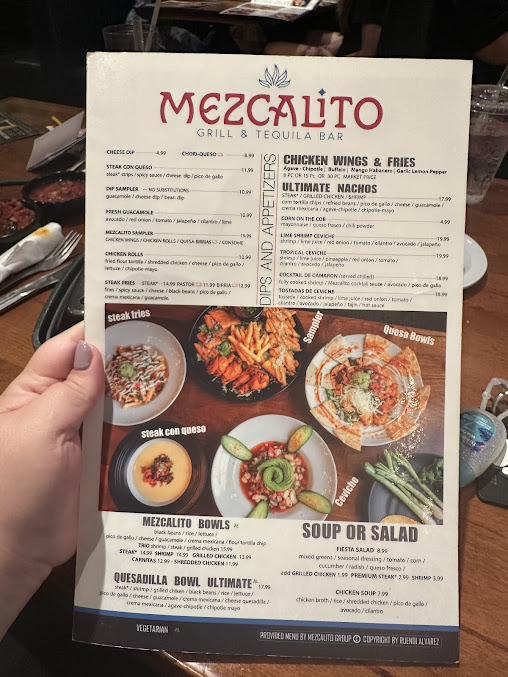 Menu Mezcalito Goldsboro - 7