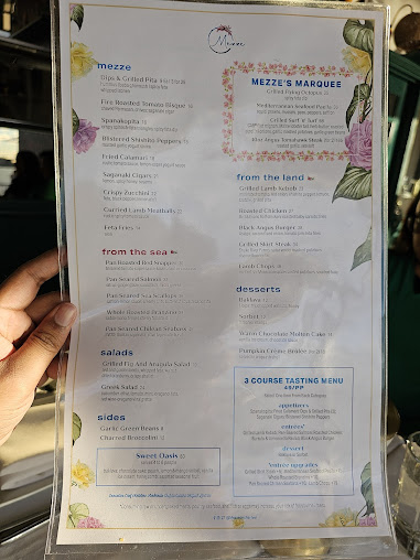 Menu Mezze On The River - 5