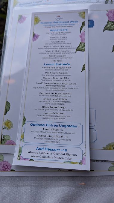 Menu Mezze On The River - 9