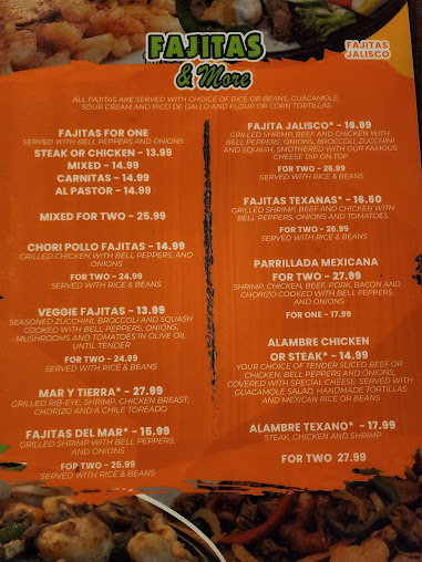 Menu Mi Cabana Mexican Restaurant #10 - 2