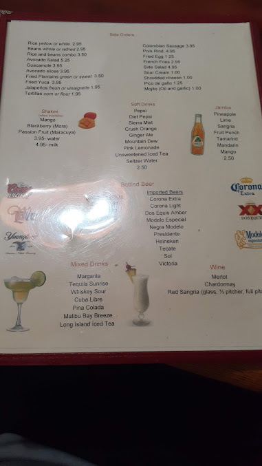 Menu Mi Casa Restaurant - 4
