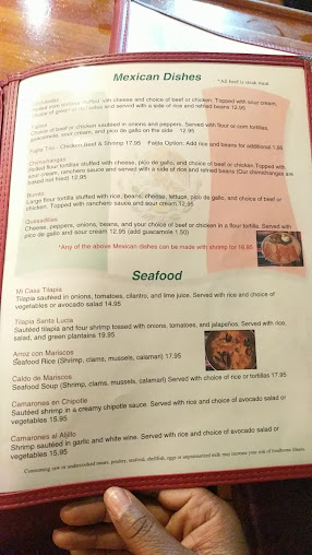 Menu Mi Casa Restaurant - 5