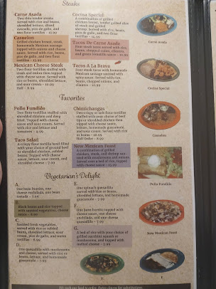 Menu Mi Fuente Fresh Mexican Grill - 1