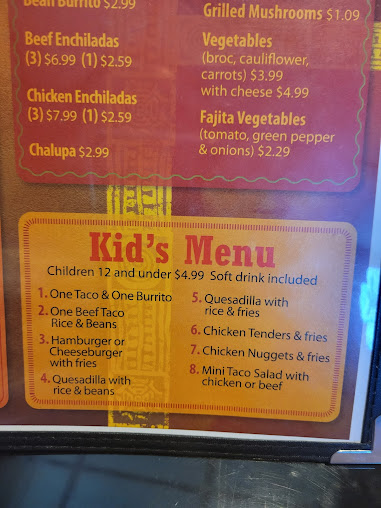 Menu Mi Hacienda Pikeville Ky - 3