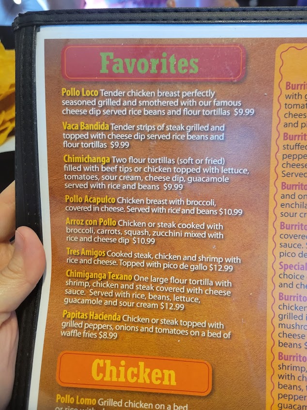Menu Mi Hacienda Pikeville Ky - 5
