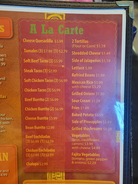 Menu Mi Hacienda Pikeville Ky - 7