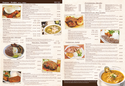 Menu Mi Pueblito Restaurant - 3