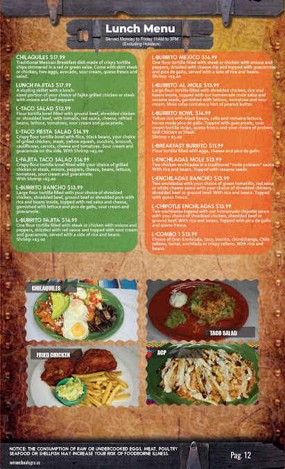 Menu Mi Rancho Alegre - 2