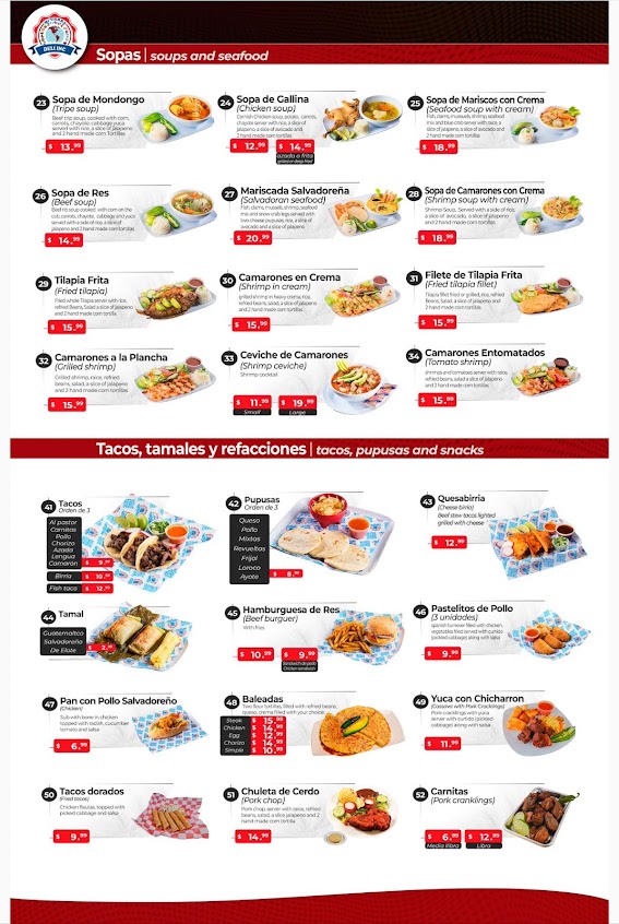 Menu Mi Tierra Deli Woodbridge - 0
