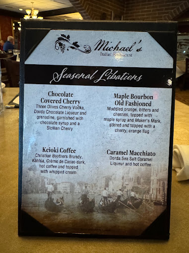 Menu Michaels Italian Restaurant Waukesha - 5