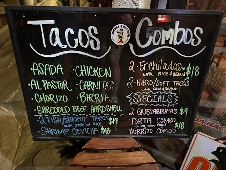 Menu Mickeys Kitchen Mexican Cuisine - 1