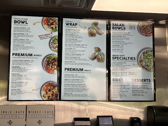 Menu Middle Eats Bloomfield Twp - 0