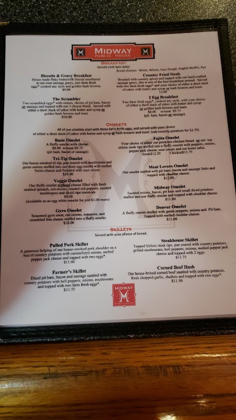 Menu Midway Historic Public House - 4