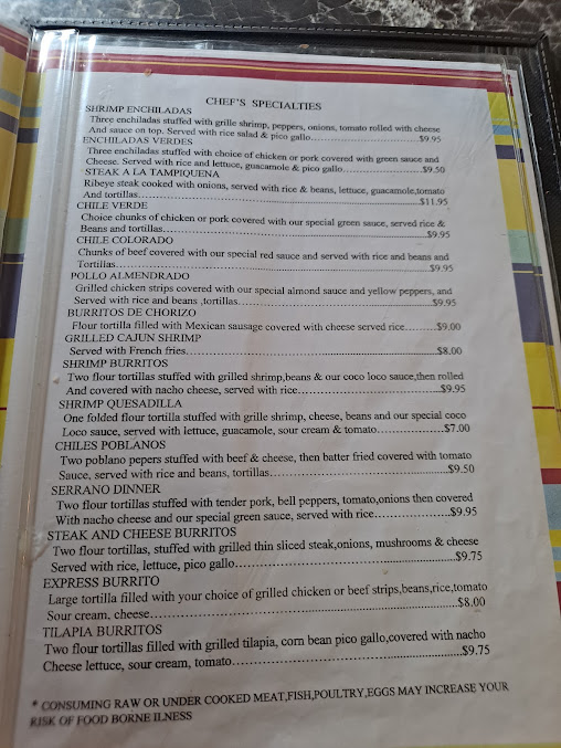 Menu Miguel's - 9