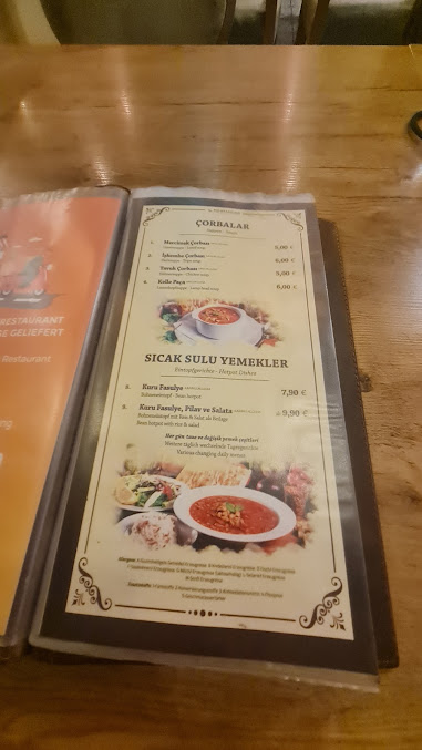 Menu Mihmandar Restaurant Berlin Kreuzberg - 2