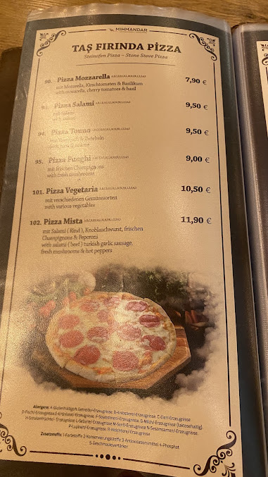 Menu Mihmandar Restaurant Berlin Kreuzberg - 4