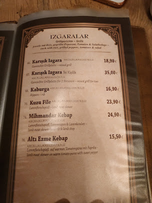 Menu Mihmandar Restaurant Berlin Kreuzberg - 5