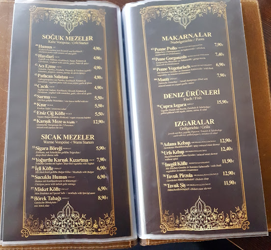 Menu Mihmandar Restaurant Berlin Kreuzberg - 7