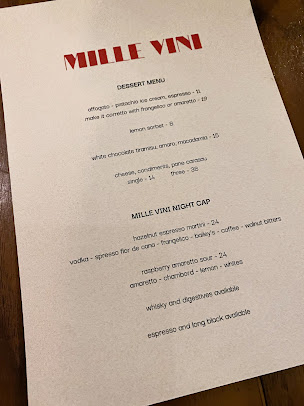 Menu Mille Vini Wine Bar & Restaurant - 6