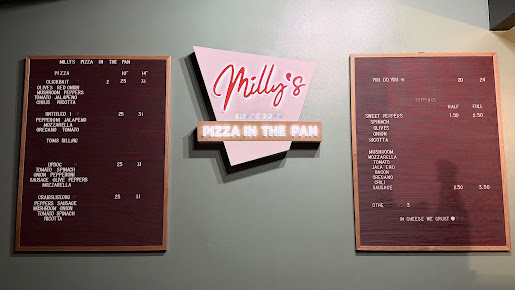 Menu Milly's Pizza In The Pan- West Town - 0