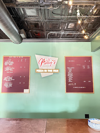 Menu Milly's Pizza In The Pan- West Town - 3