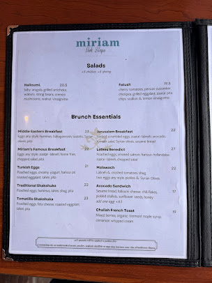 Menu Miriam Restaurant - 3