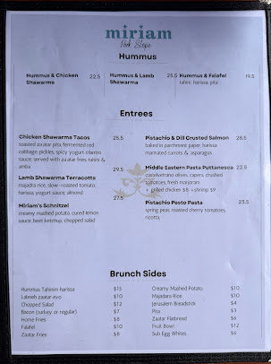 Menu Miriam Restaurant - 8