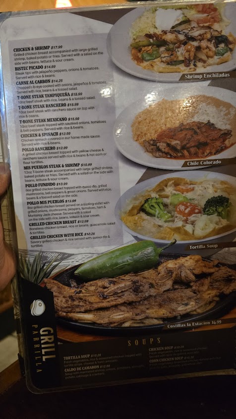 Menu Mis Pueblos Mexican Restaurant - 4