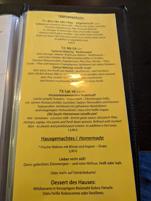 Menu Miss Saigon Restaurant - 20