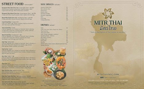 Menu Mitr Thai Restaurant - 1