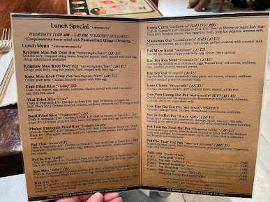 Menu Mitr Thai Restaurant - 2