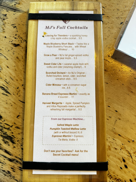 Menu Mjs Bar And Restaurant - 9