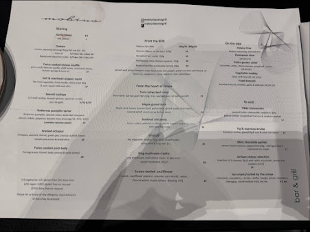 Menu Mobius Bar And Grill - 0