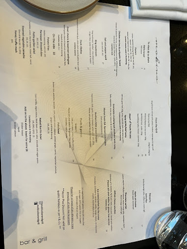 Menu Mobius Bar And Grill - 1