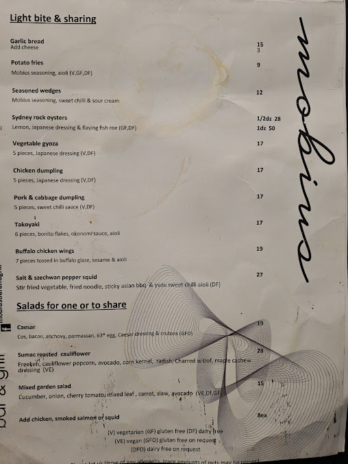 Menu Mobius Bar And Grill - 6