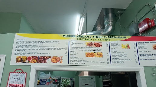 Menu Modupe African American Restaurant - 4