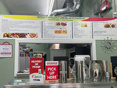 Menu Modupe African American Restaurant - 9