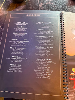 Menu Moi Sunrise Sushi Grill Asia Fusion - 2
