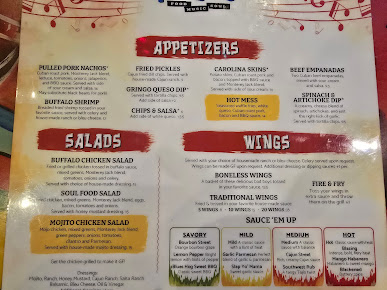 Menu Mojos Food Music Soul Belleview Location - 1