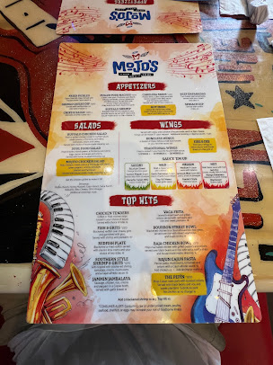 Menu Mojos Food Music Soul Belleview Location - 4