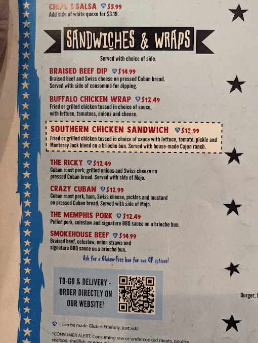 Menu Mojos Food Music Soul Belleview Location - 5