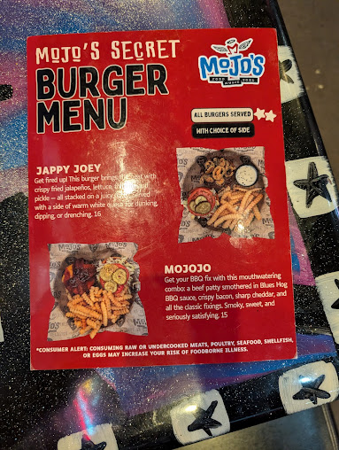 Menu Mojos Food Music Soul Belleview Location - 8