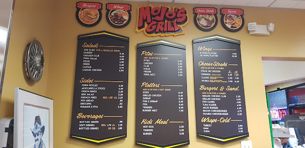 Menu Mojo's Grill - 15