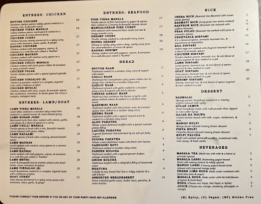 Menu Moksha Indian Grill - 4
