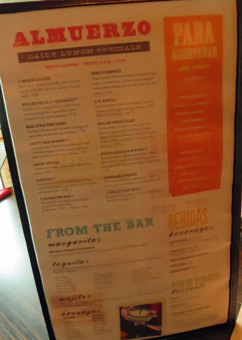 Menu Molina's Cantina - 7