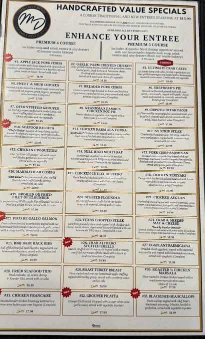 Menu Monarch Diner And Restaurant - 9