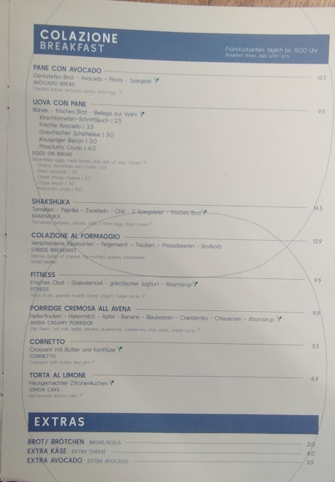 Menu Monte Mente Restaurant - 0