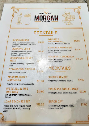 Menu Morgan Street Food Hall - 2